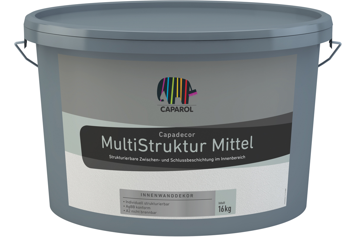 Caparol Capadecor MultiStruktur 16,0 Kg Mittel | Engel-jung